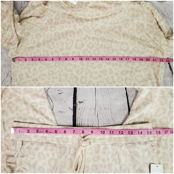 NWT SPLENDID 2 Pc Leopard Pullover & Joggers - Picture 12 of 16